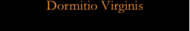 Dormitio Virginis