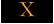 X