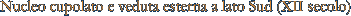 Nucleo cupolato e veduta esterna
